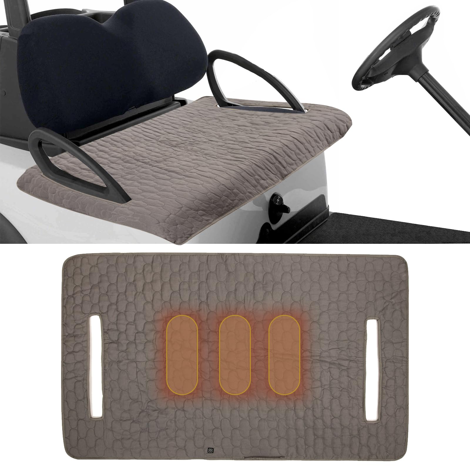 TUYUU Heated Golf Cart Seat Cover Towel Blanket