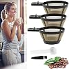 Reusable Single Coffee Filter Baskets 3PC, Coffee Basket Grounds Filters Replacement, Compatible with Hamilton 2-Way Brewer Coffee Maker Filters Models 49980A, 49980Z, 47650, 49933 Accessories Part
