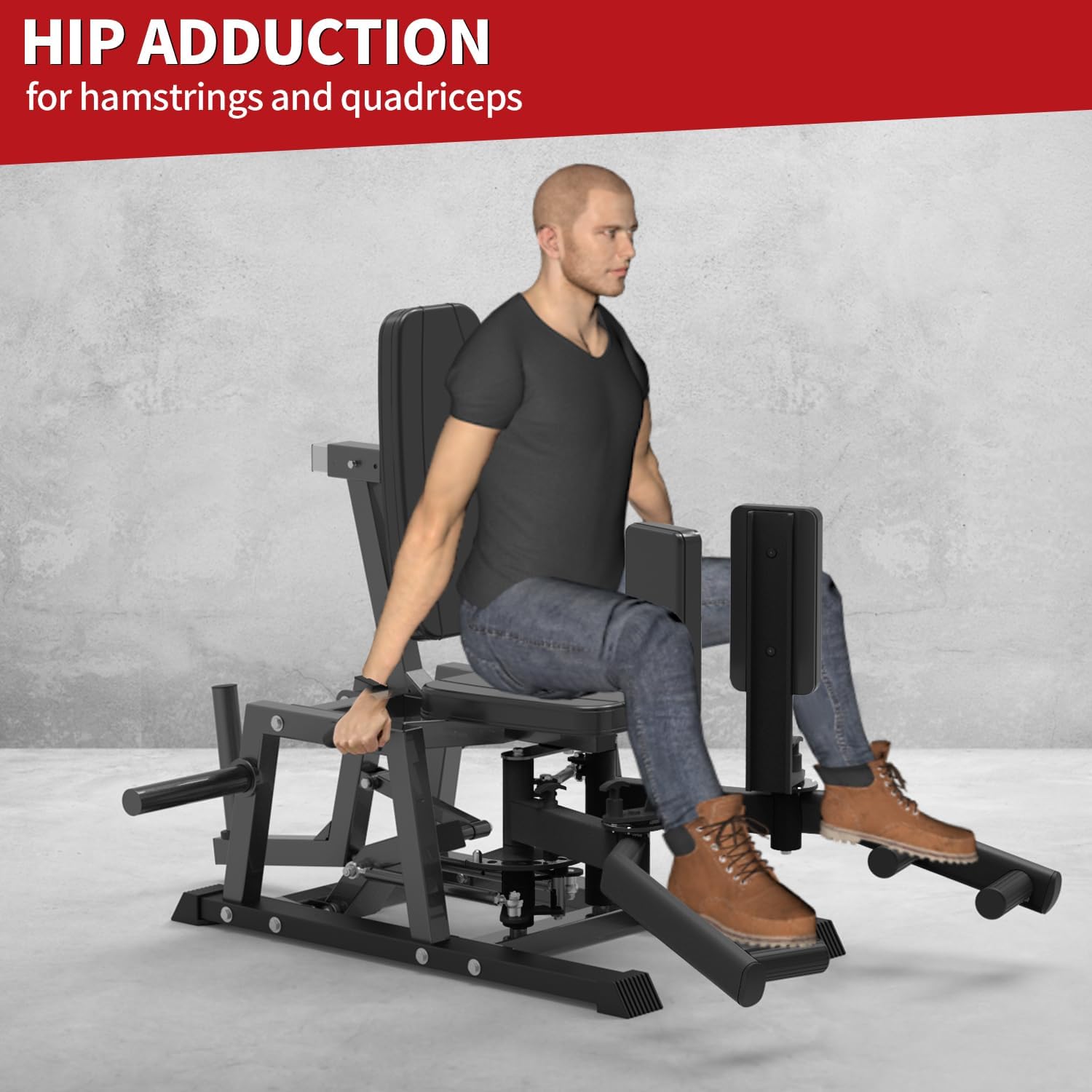 Thigh Abductor Workout Standing Adductor Exercises Standing Cable