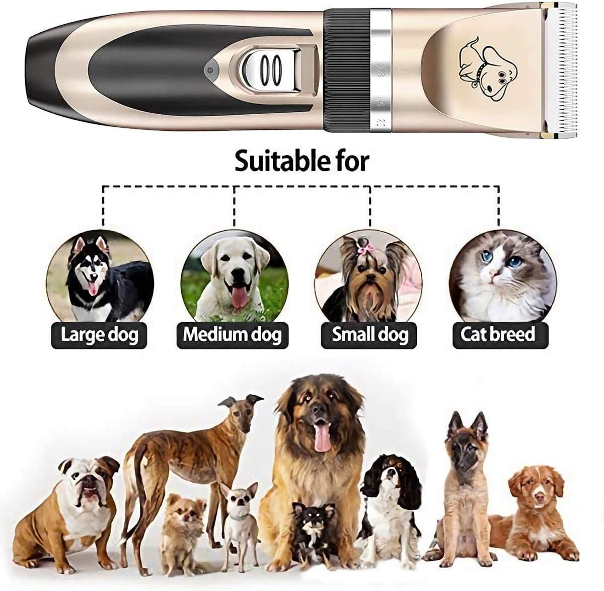 noiseless dog clippers