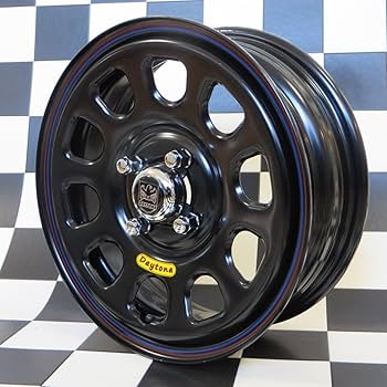 Amazon | 【デイトナスタイル】デイトナブラックスチール14x5.0