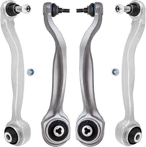 Miniatura 28 de Detroit Axle - Kit de brazos de control frontal RWD para Chrysler 300 Dodge Challenger Charger Magnum, 2 brazos de control superiores 2 rótulas