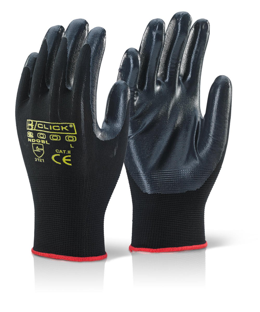 NITE STAR GLOVE BLACK 10/EXTRA LARGE, XL