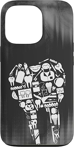 iPhone 13 Pro Dental Assistant Higienista Dentista Estuche de dientes