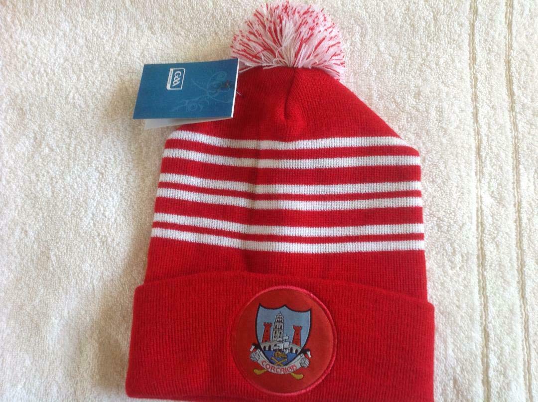 CORK Official GAA All Ireland County Home style bobble hat very rare