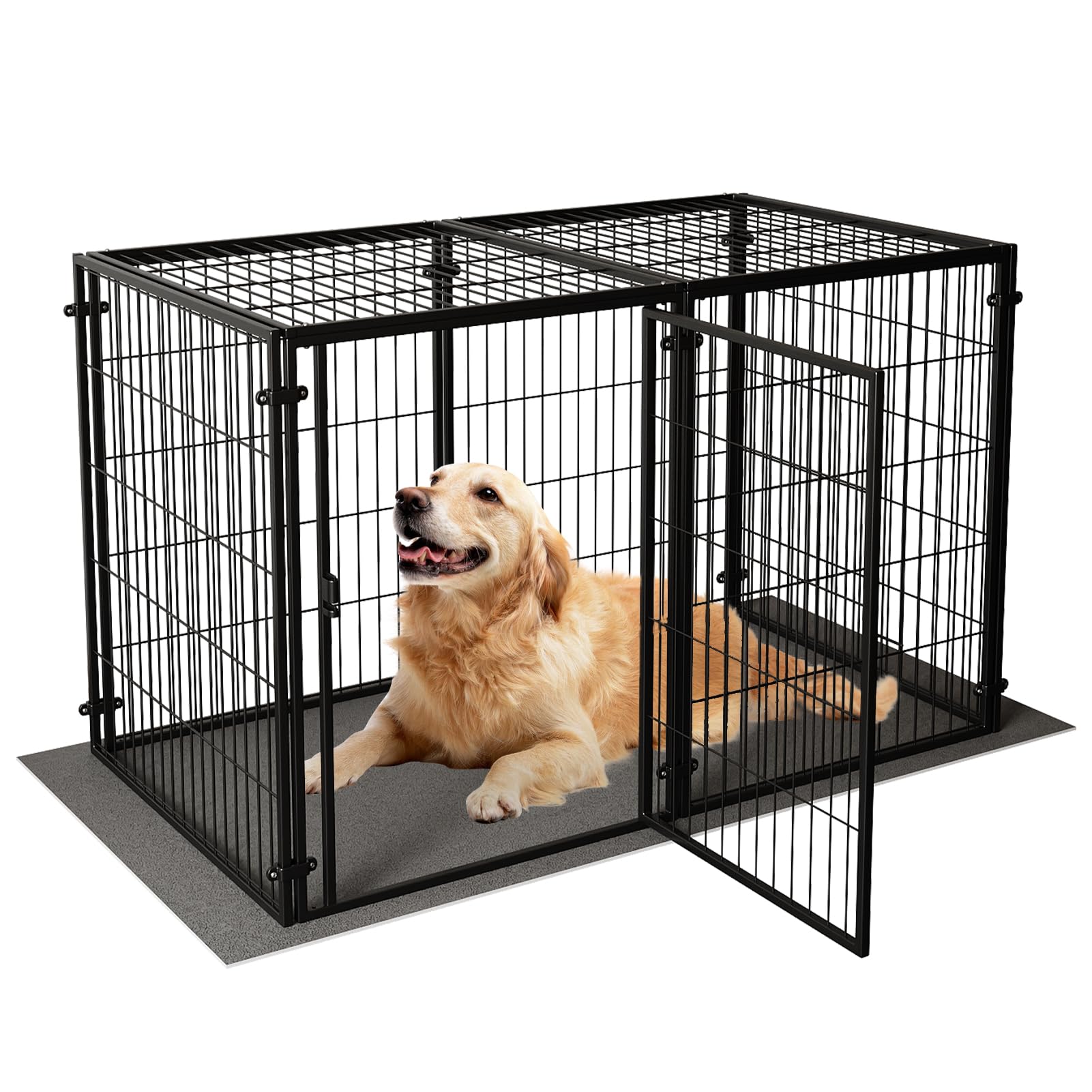 Amazon.com : XPIY Large Dog Crate – 57 Inch Metal Kennel for
