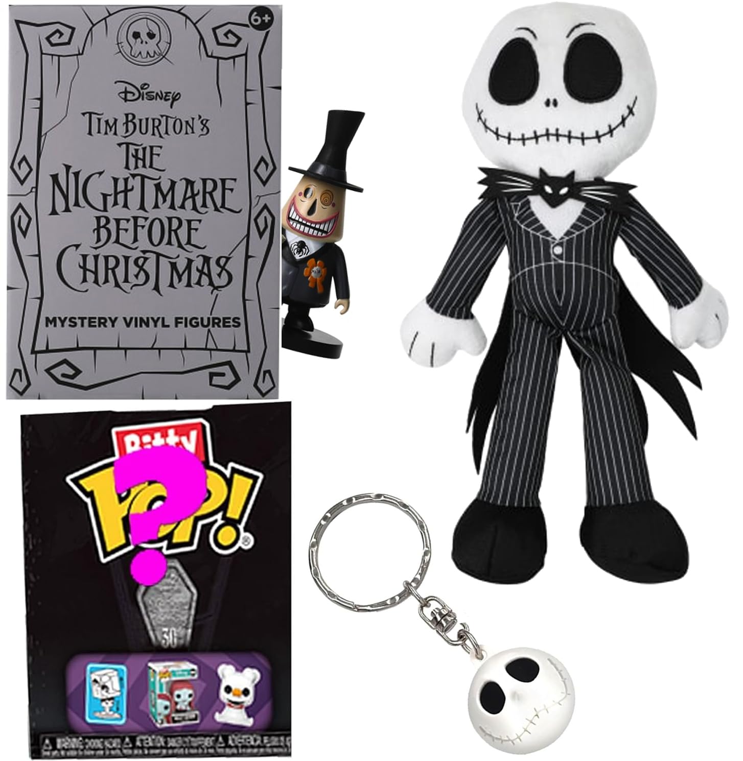 Amazon.com: Ghost King Skellington Figure Nightmare Before
