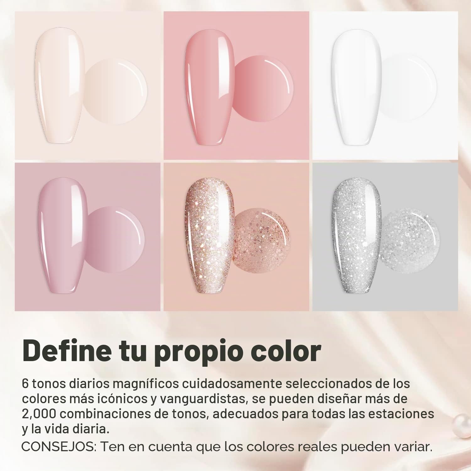 Makartt Juego de líquido de polvo de inmersión, Juego de líquido de inmersión de 15 ml con capa superior de base, activador y protector de brocha, 4 piezas de 0.5 oz.