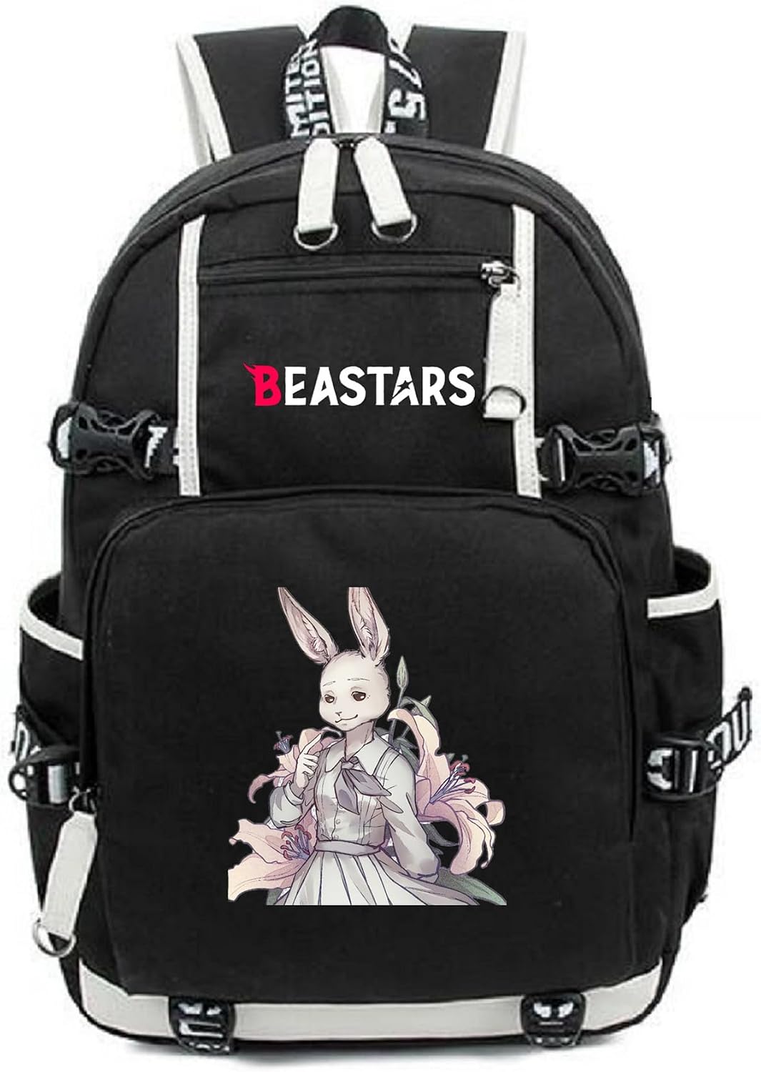 ISaikoy Anime BEASTARS Backpack Bookbag Legoshi School Bag Laptop Bag 11