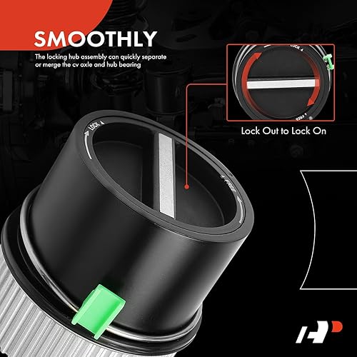 Miniatura 3 de A-Premium Actuador de cubo de bloqueo manual 4WD compatible con Ford F-250 Super DutyF-350 Super Duty 2001-2004, Expedition, Excursion y Lincoln