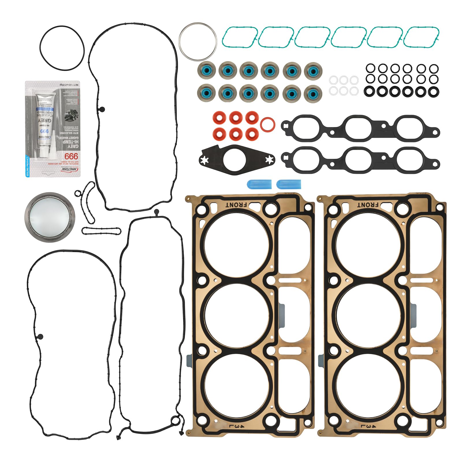 PHILTOP Head Gasket Kit for Silverado 1500/GMC Sierra 1500 2014-2021 4.3L