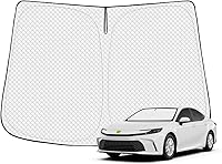 Vista 57 de Parasol para parabrisas para Ford Escape 2020-2025 2026, accesorios gruesos de 6 capas plegables para ventana delantera, protector de visera solar