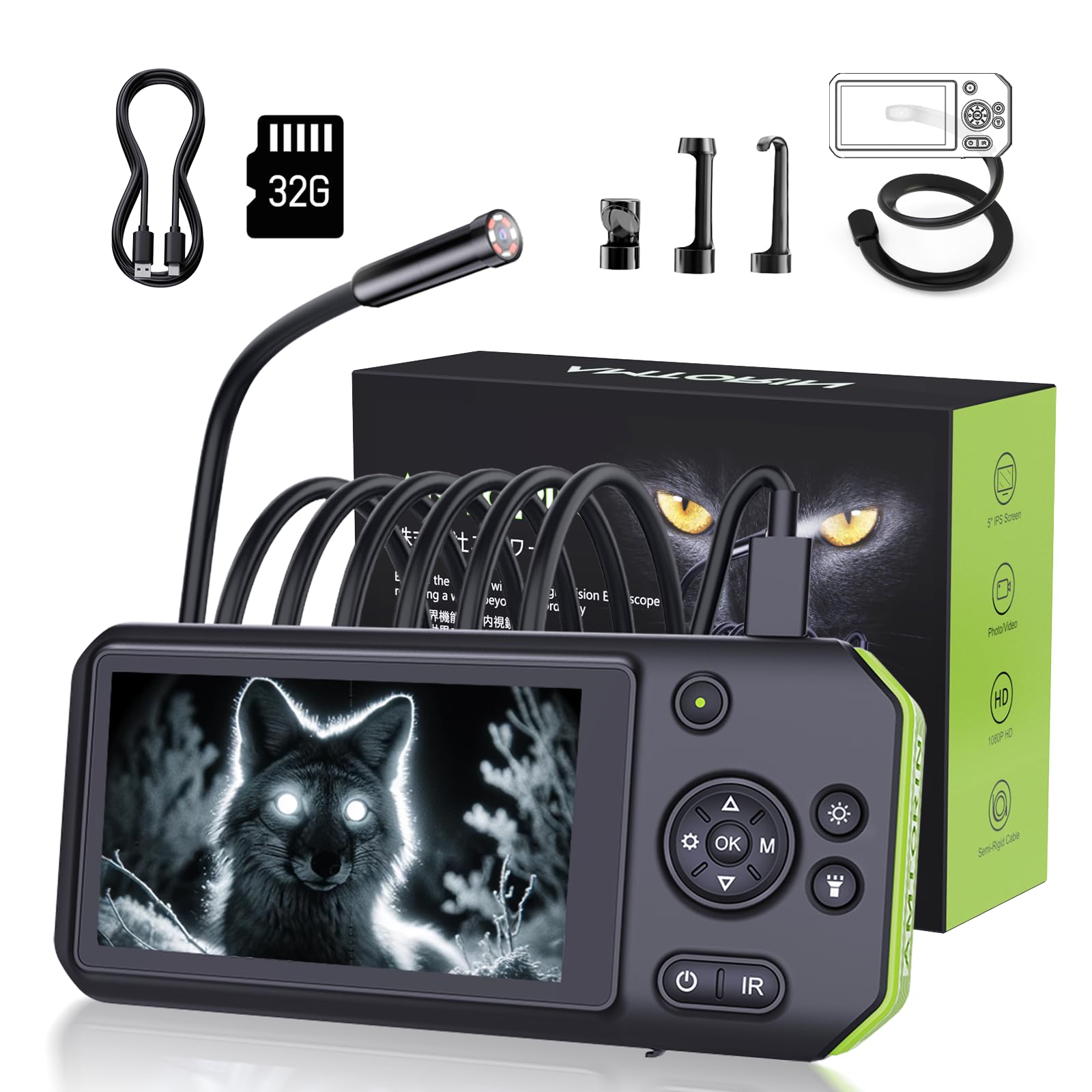 その他 outvision VR scope  KMR001 Japanese Company Borescope with Night Vision Function