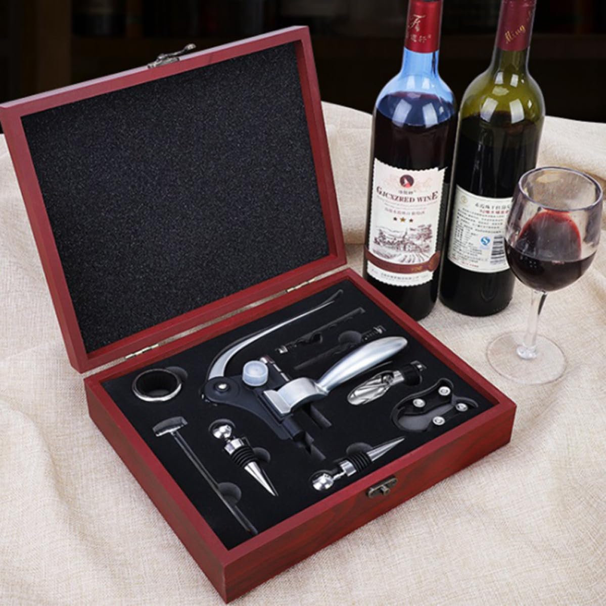 Weinflaschenöffner mit Box, Business Geschenkset