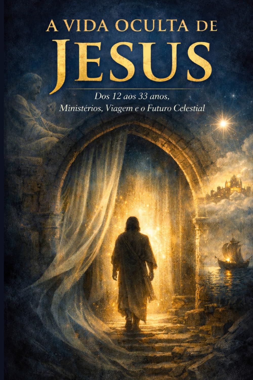 A VIDA OCULTA DE JESUS: Dos 12 aos 33 Anos : Ministérios, Viagens, e o Futuro Celestial