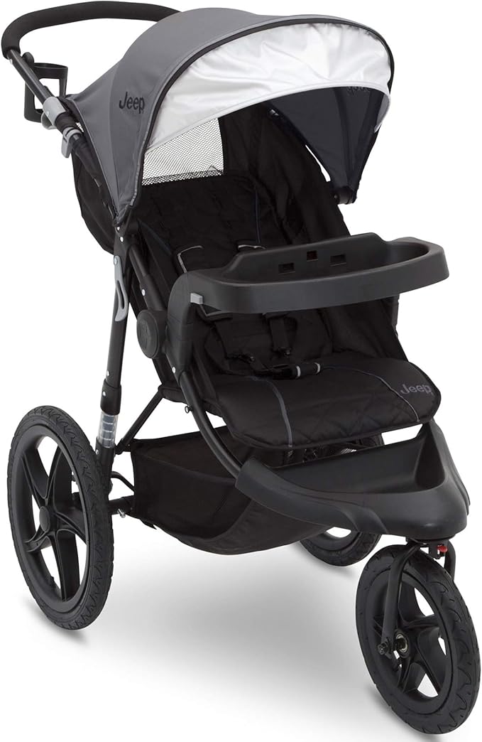 Jeep Classic Jogging Stroller, Grey 