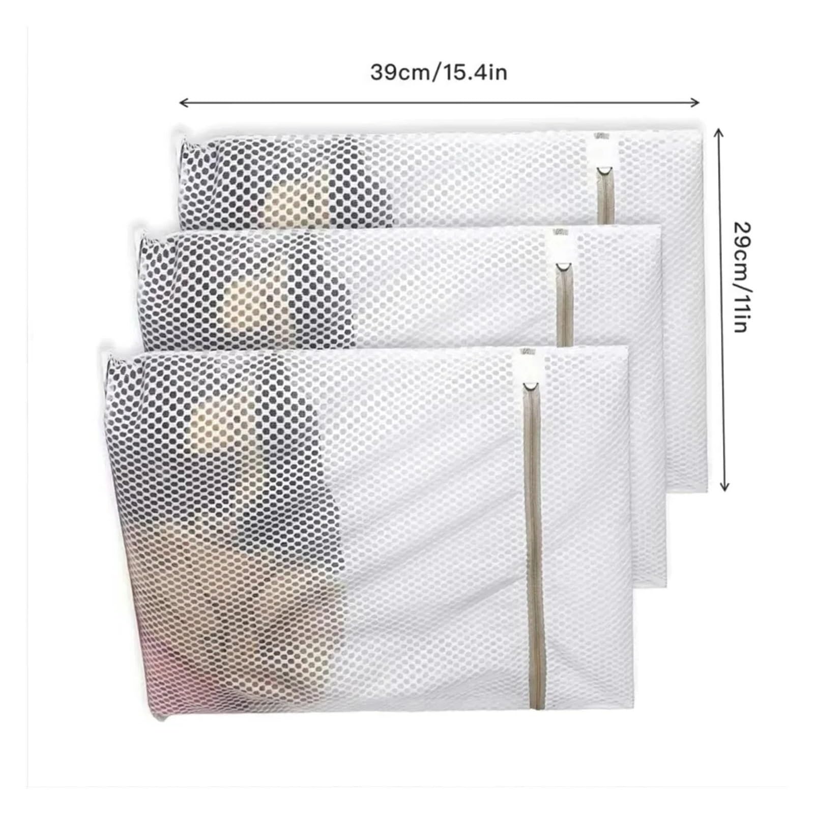 Wabennetz-Wäschebeutel For Feinwäsche, Netzstoff Und Wiederverwendbarer(4pcs)