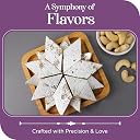 ASHA SWEETS Premium Handcrafted Diabetic Friendly Kaju Katli-250gm|Authentic Indian Cashew Barfi Made With Fresh Cashew & Low GI Sugar|Exclusive Sweet Gift Box For Any Occasion & Celebration|Pack of 4 gallery image
