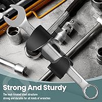 Vista 3 de Ohoho Paquete de 2 adaptadores universales de extensión de llave para barras disyuntoras de 1/2 pulgada/0.827 in, extensor de llave 49403 para barra