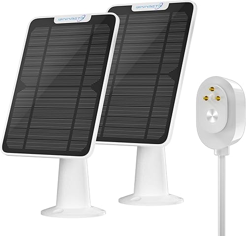 Miniatura 10 de Cargador de Panel Solar Compatible con Cámara Arlo Pro 5S/Pro 4/Pro 3/Pro 3 Floodlight/Ultra/Ultra 2, Paneles Solares de 6V 4.5W Carga IP65