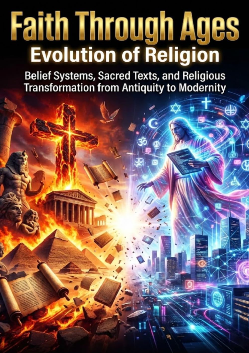Faith Through Ages: Evolution of Religion: Belief Systems, Sacred Texts, and Religious Transformation from Antiquity to Modernity