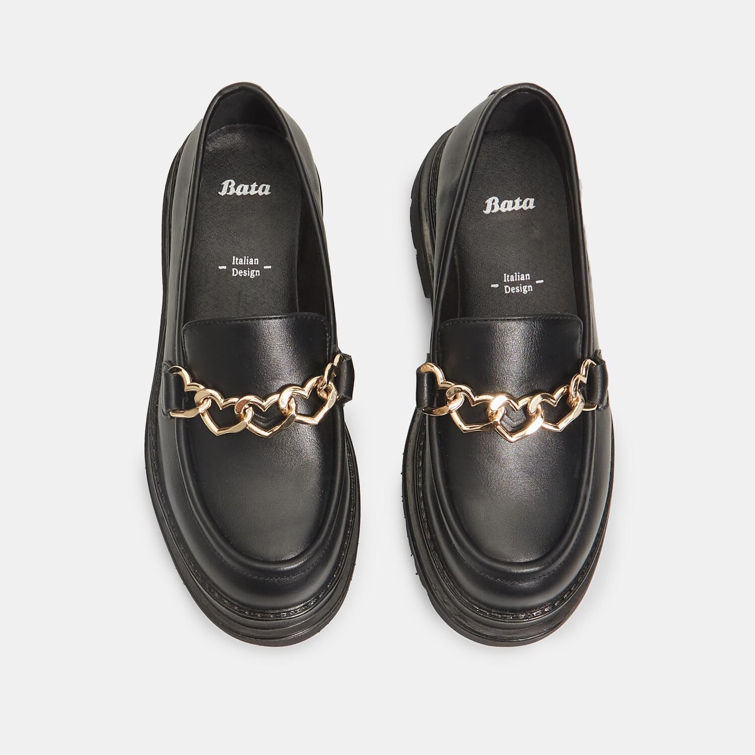 BATA Mocassins pour Fille avec chaîne
