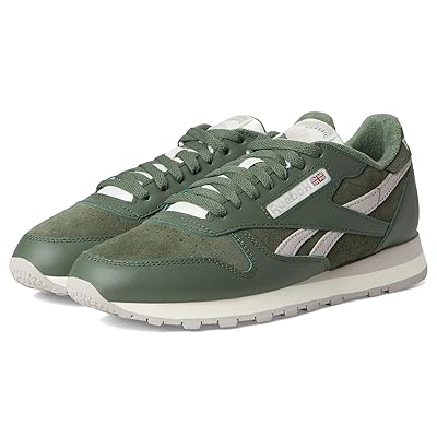 Reebok Lifestyle Classic Leather Shoes Breakaway Green/Breakaway Green/Hazy Grey