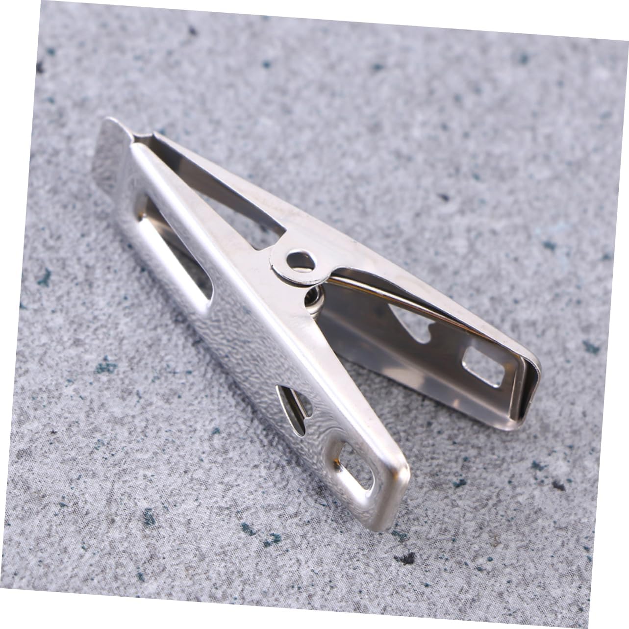 60pcs Stainless Steel Clothespins Heavy Duty Windproof Clothes Clips for Laundry Multi-Purpose Utility Towel Hangers for Home Office Dorm Use
