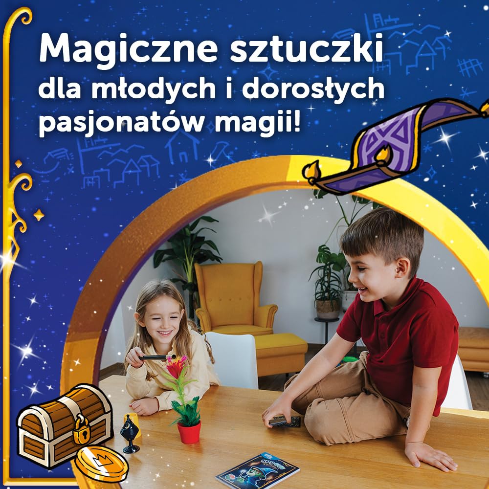 Trefl, Magiczne Sztuczki Spy Guy - Zestaw Startowy Magika - Zestaw Iluzjonisty, Rekwizyty do Sztuczek, dla Dzieci od 6 lat