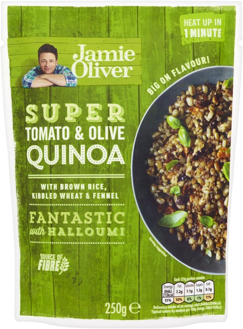 Jamie Oliver Super Tomato & Olive Quinoa, 250g