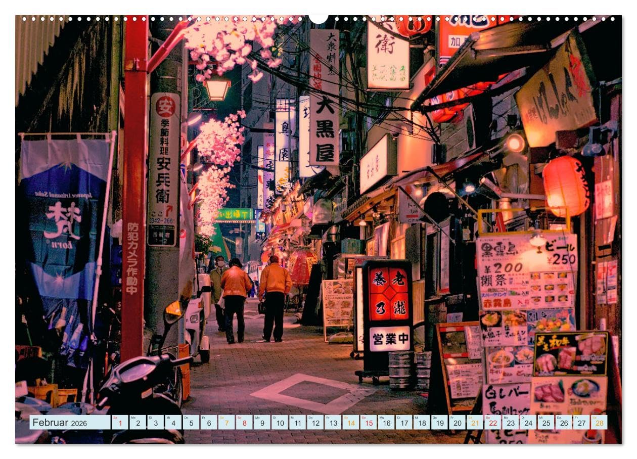 Japan - Tradition und Hightech (hochwertiger Premium Wandkalender 2026 DIN A2 quer), Kunstdruck in Hochglanz: Fernöstlicher Inselstaat zwischen Tradition und Moderne. (CALVENDO Orte)