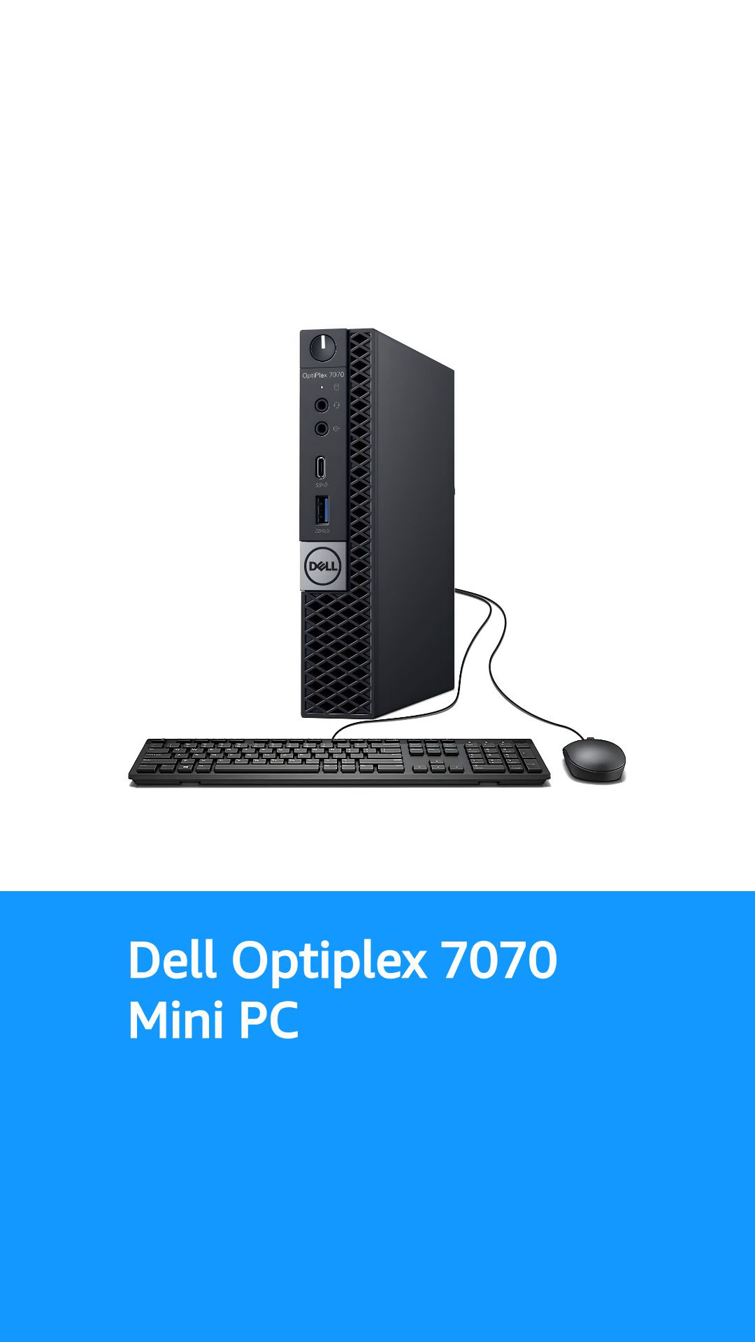 Dell Optiplex 7070 Micro (MFF) PC Intel Core i5-8600T up to 3.70