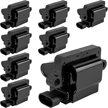 SIZZER Ignition Coil Pack 8Pcs Fast ignition for Silverado 1500 HD 05-06, Silverado 2500 1999-04,Silverado 3500 01-06 Replace# UF271