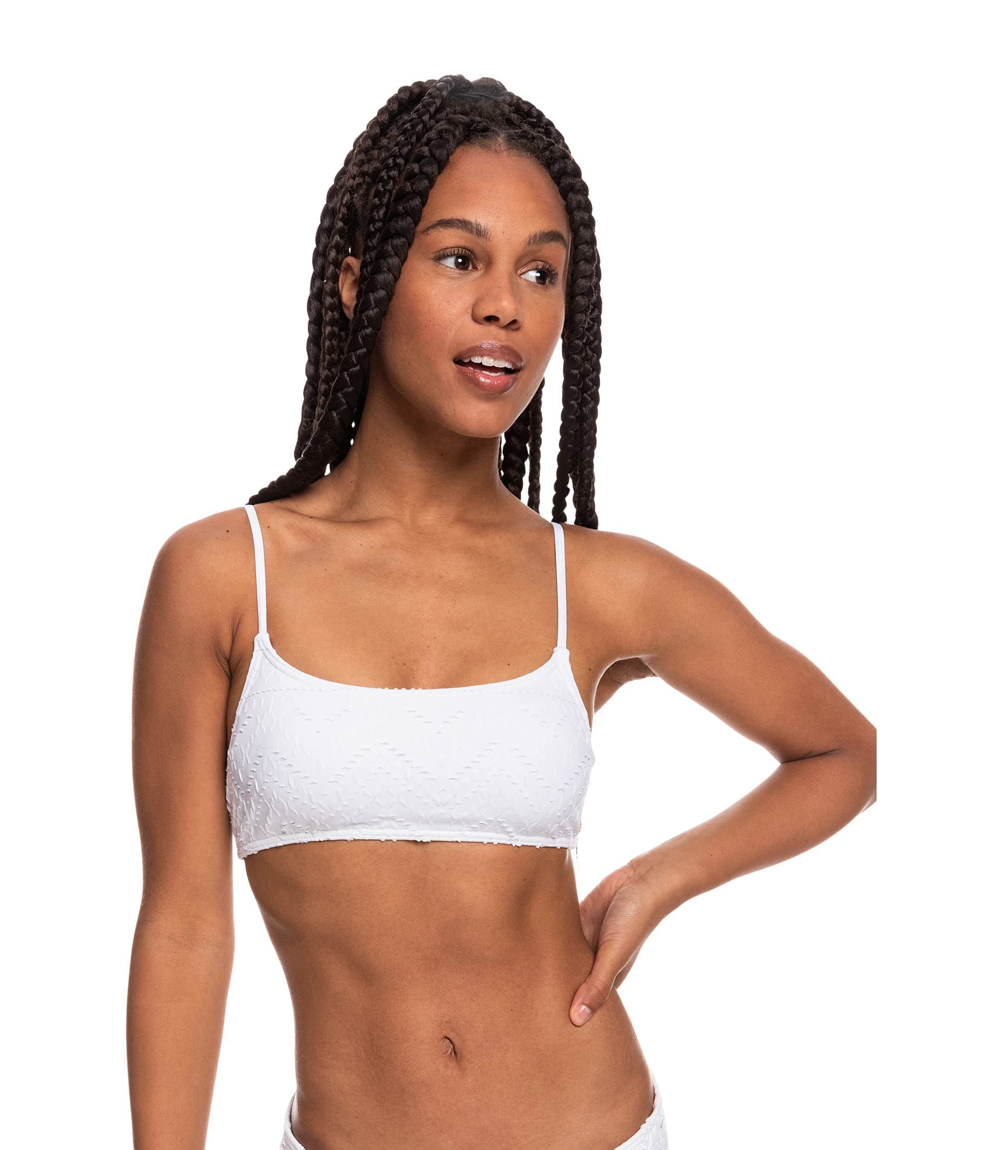 Roxy Quiet Beauty brassière dos nageur au tissu extensible doux