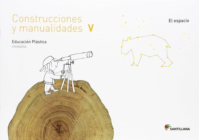 Construcciones y Manualidades Cuaderno Educación Plástica 5º Primaria