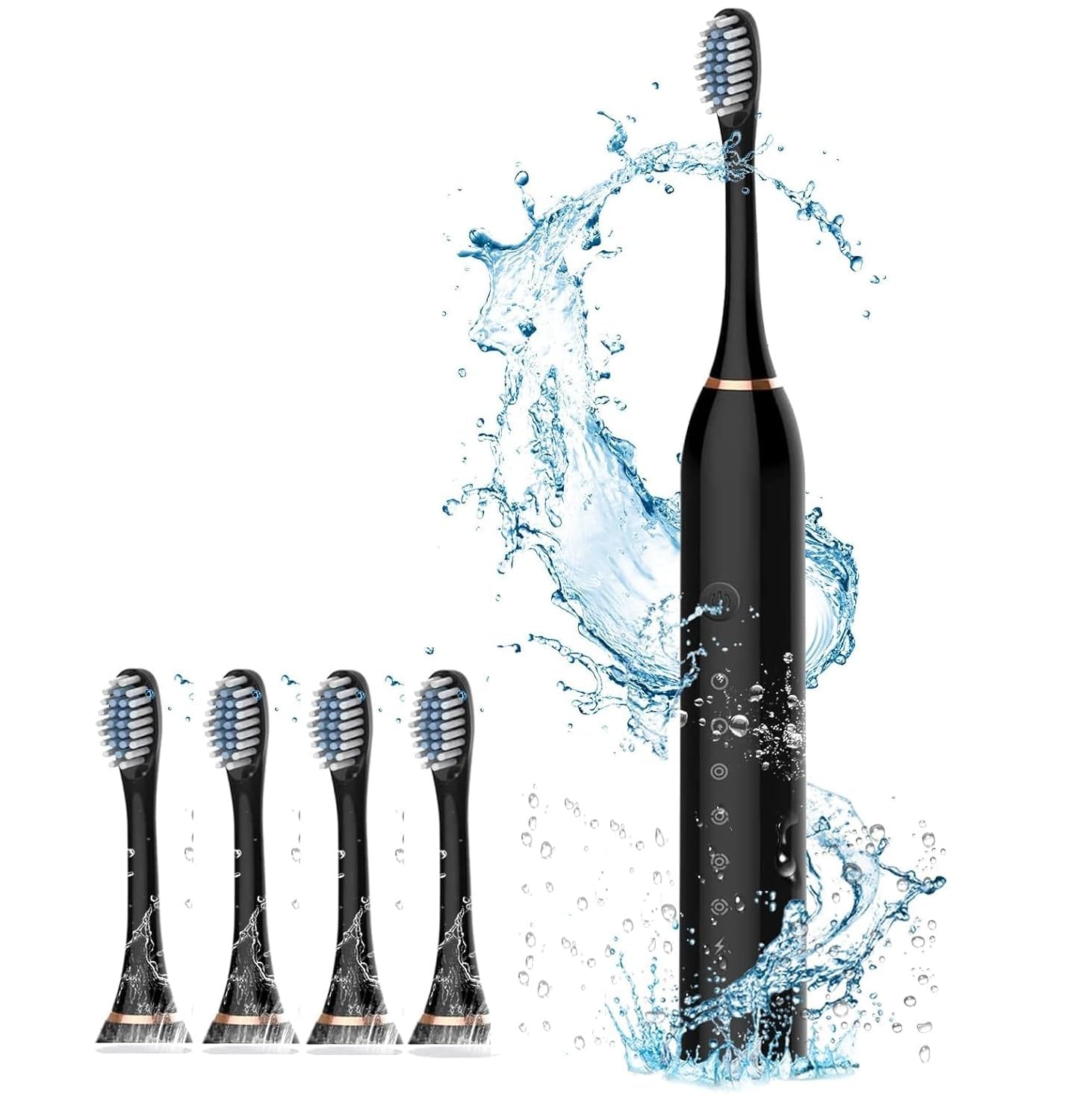 DR.MEHTA'S LATEST Electric Smart Toothbrush X-9 , USB Fast Rechargeable Sonic Toothbrush With 4 Soft Brush Heads & 6 Advance Modes, IPX7 Waterproof Sonic Toothbrush With Smart Timmer, 5X Plaque Reduction