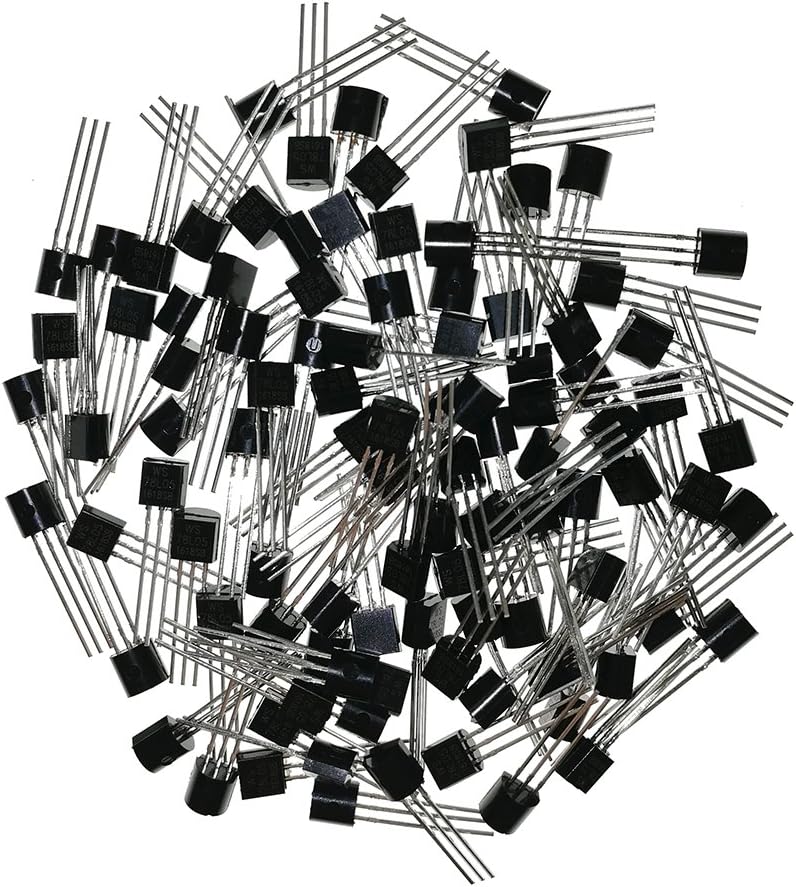 78L05 Linear Voltage Regulator TO-92 Fixed Positive Output 5V 100mA Pack of 100 pcs