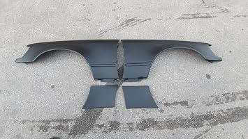 ANG E500 Look front wide fenders/wing SET For Mercedes W124 all models