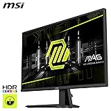 MSI MAG 275QF 27-Inch WQHD 2560x1440 Gaming Monitor - Rapid IPS, 180Hz, 0.5ms, HDR ready, AMD FreeSync, Eye care, AI vision, HDMI 2.0b, DP 1.2a, Frame-less, Tilt Adjustable, Vesa Mount, Black - 3