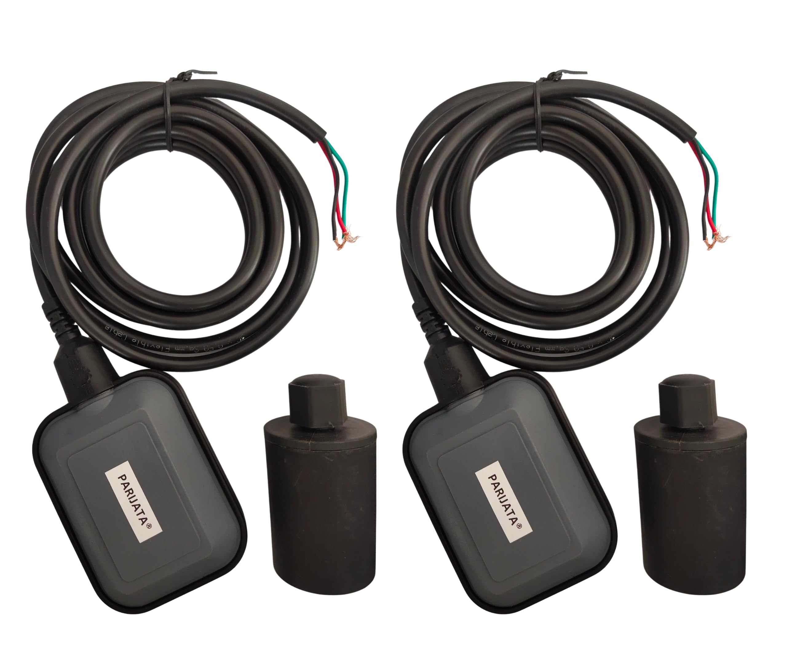 Parijata Liquid Control Float Switch Water Tank Level Float Switch Level Controller Float Switch, Water Purifier 220Volts AC (2pc) (6 Months Warranty)