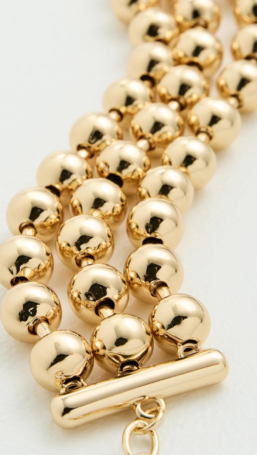 Lele Sadoughi Women's Diana Triple Row Bracelet