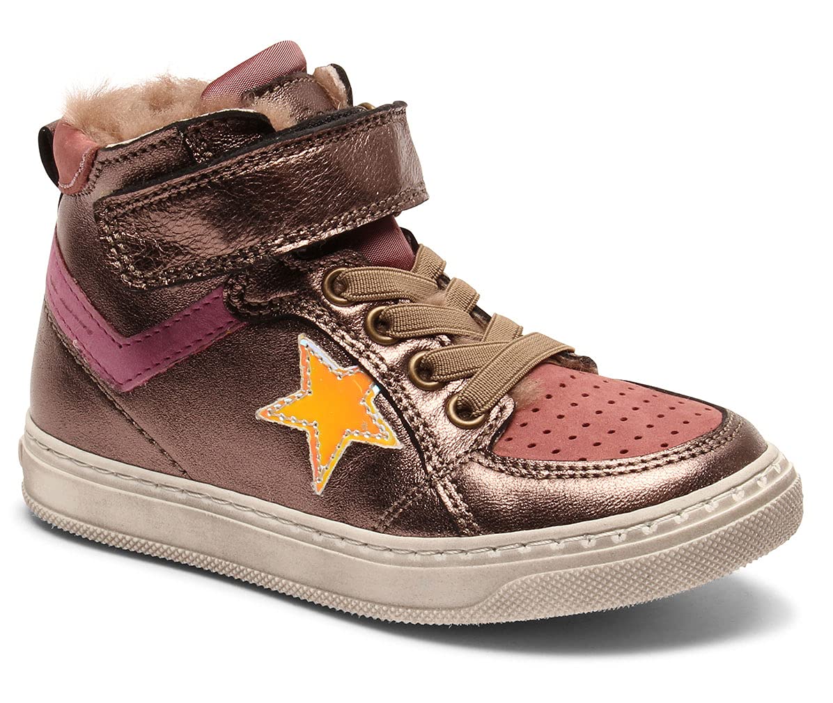 Bisgaard Unisex Children's Ian Trainers, Stone, 1.5 UK Child