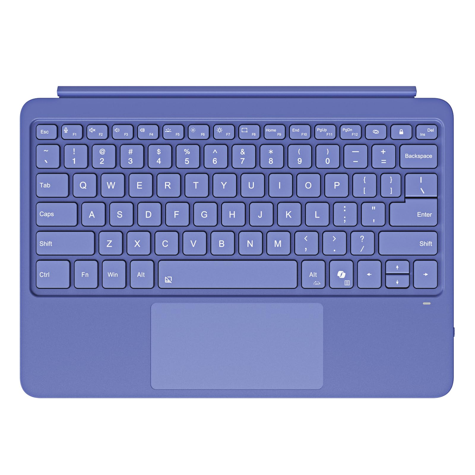 Magnetic Bluetooth Keyboard Cover for Surface Pro 12" 1st 12 inch Laptop Released in 2025 with Backlit (Blue)-image-37