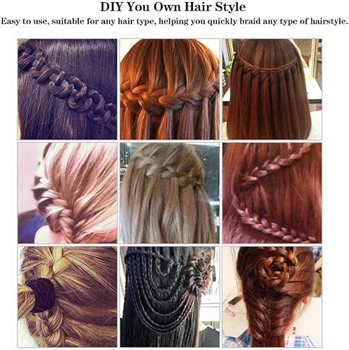 Miniatura 2 de Trenzador de pelo eléctrico automático de torsión rápida Twister Herramienta de trenzado de cabello inteligente DIY Herramientas de pelo Trenzadora