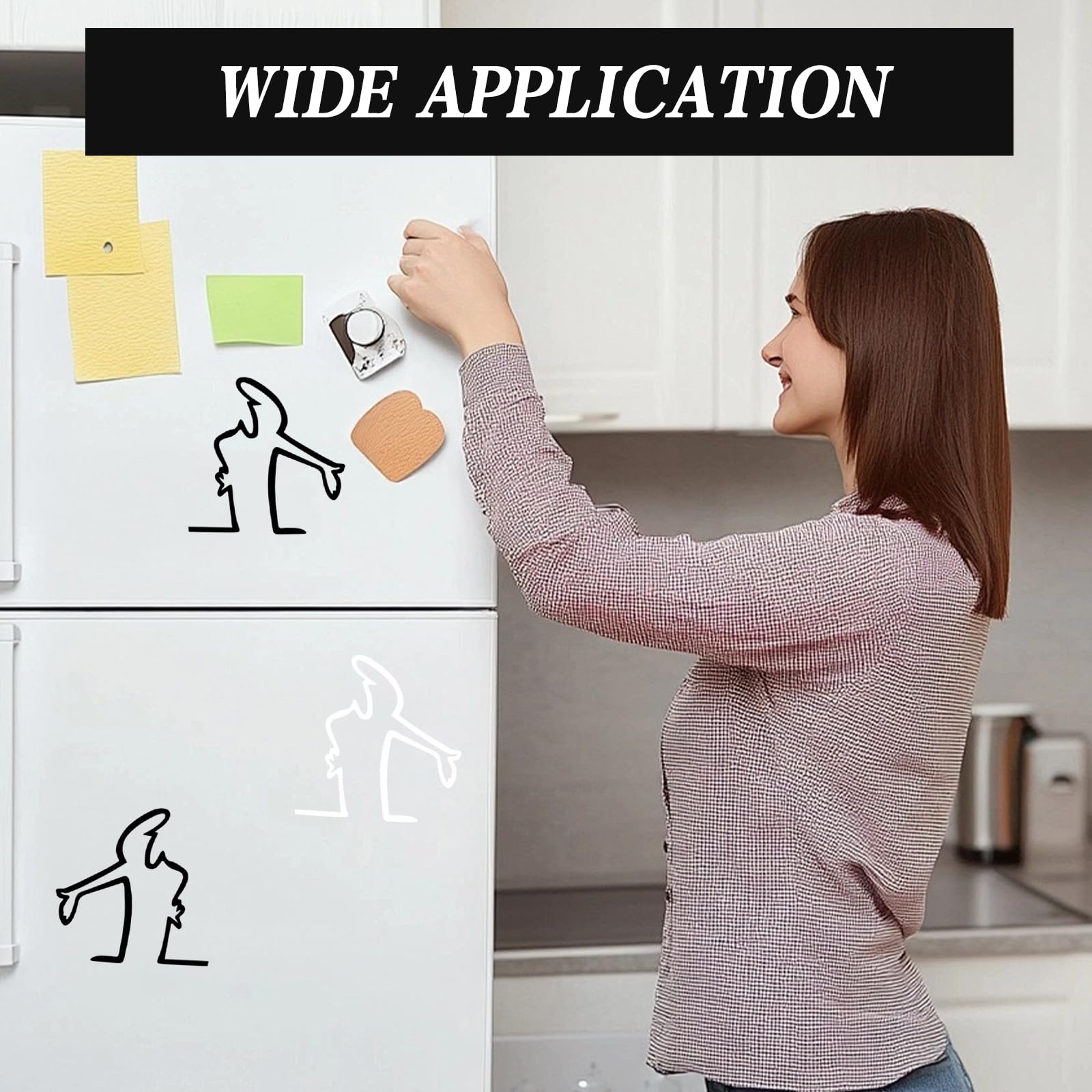 4 Pcs Réfléchissants Stickers Voiture, Stickers Pour Voiture Autocollants Voiture Stickers Moto 96222780