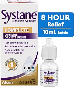 Systane Complete Lubricant Eye Drops, 10 ml
