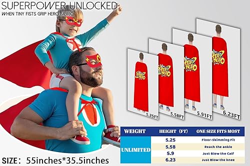 Miniatura 7 de iROLEWIN Capas y máscaras de superhéroes para adultos, disfraces de superhéroe para mujeres y hombres, regalos de fiesta de Halloween, regalos de