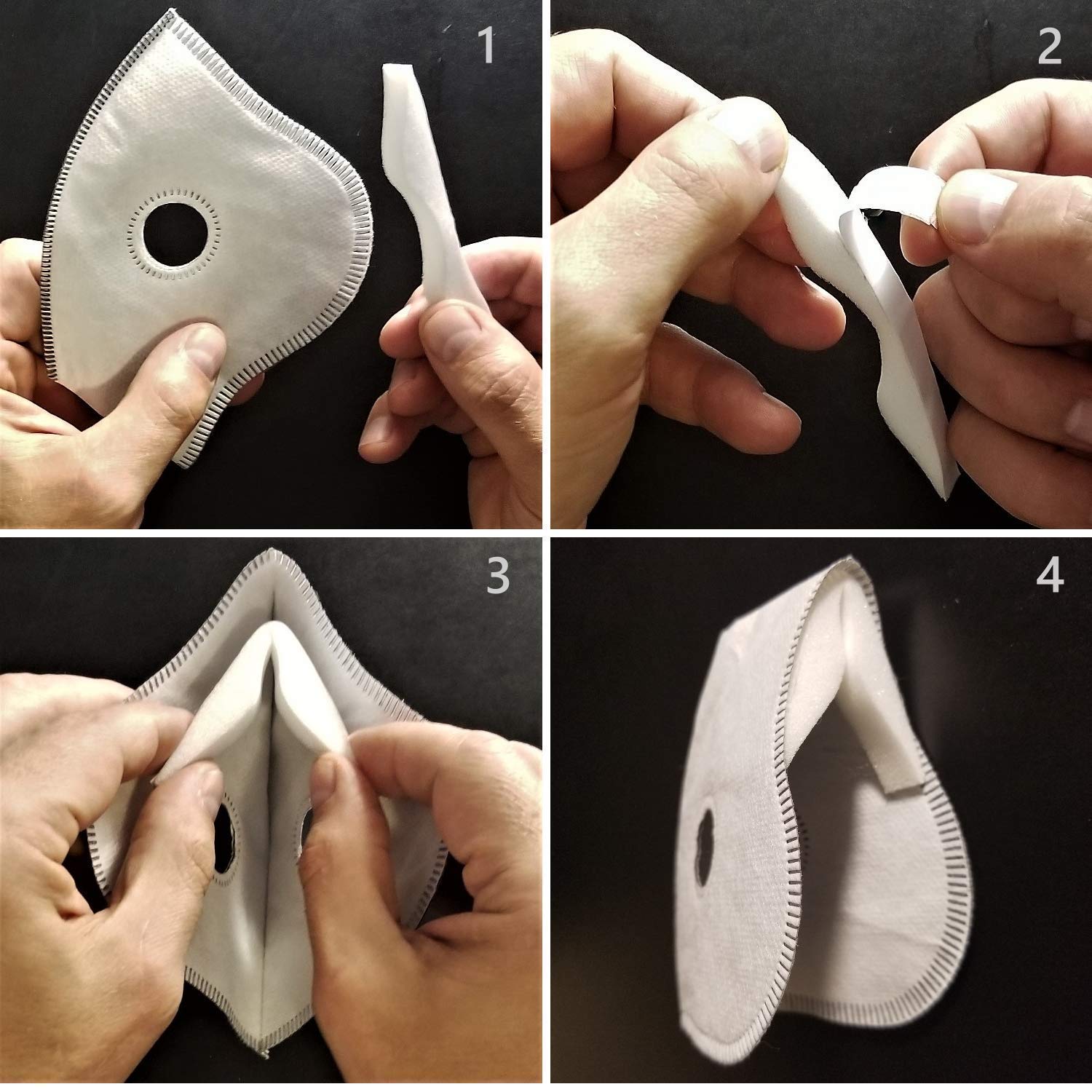 FIGHTECH - Juego de 6 filtros de carbón activado con protección antivaho