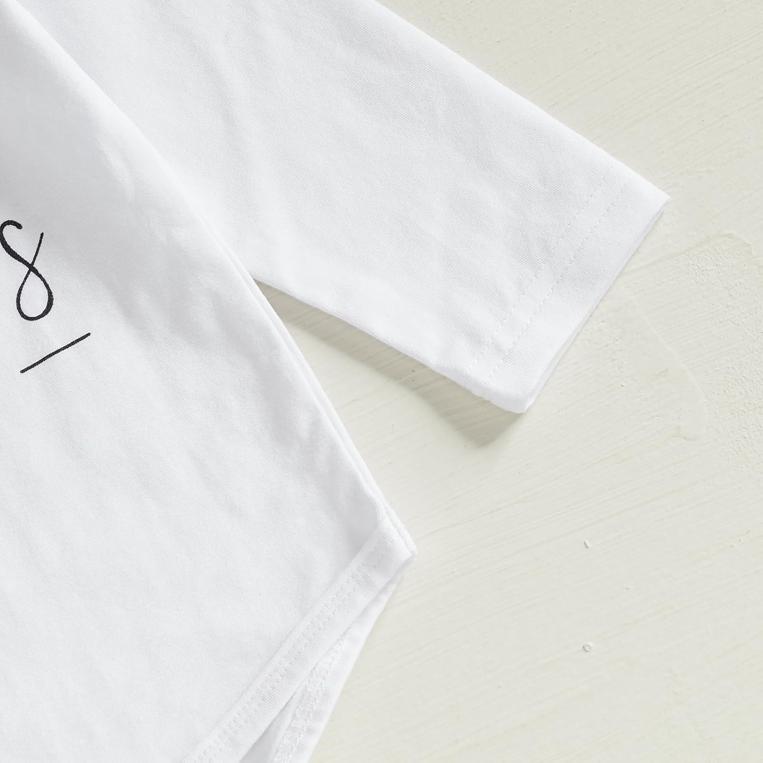 Karuedoo My First St Patricks Day Baby Boy Outfit Newborn Long Sleeve Letter Print Romper Top Long Pants with Hat 3Pcs Sets - Image 5