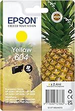 Epson 604 Pineapple, Genuine Yellow Ink Cartridge